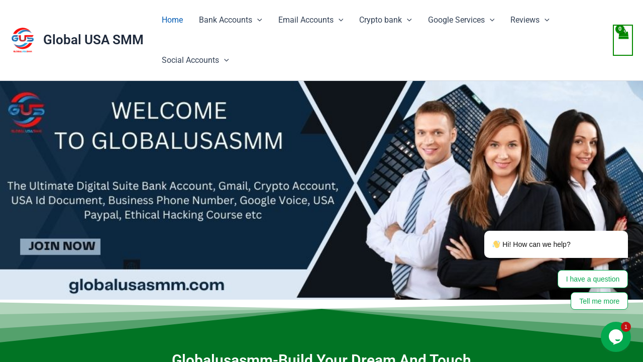 Screenshot of globalusasmm.com