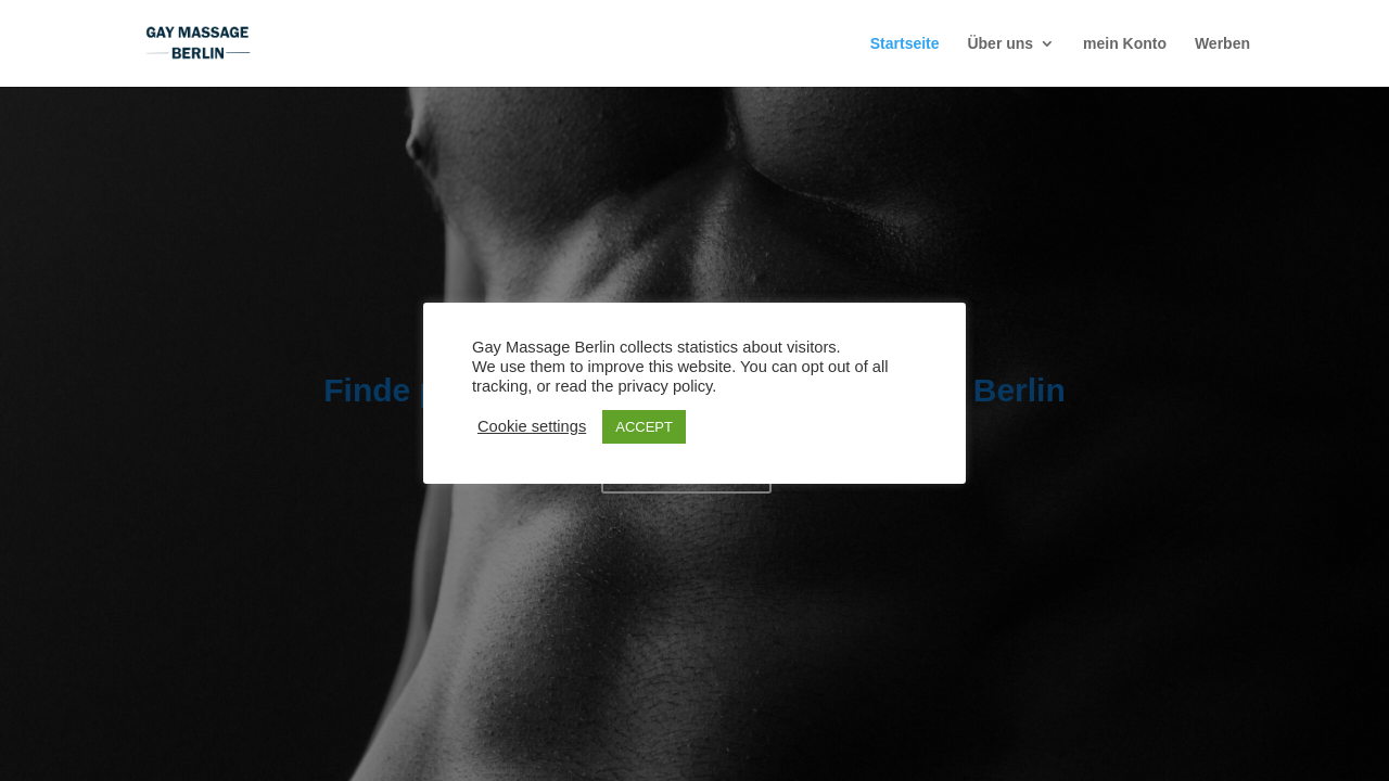 Screenshot of gaymassage.berlin