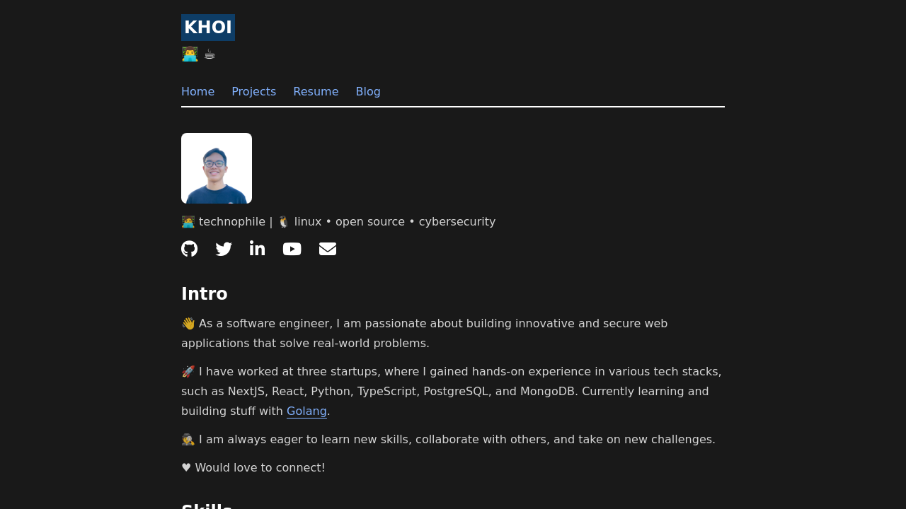 Screenshot of imkhoi.com