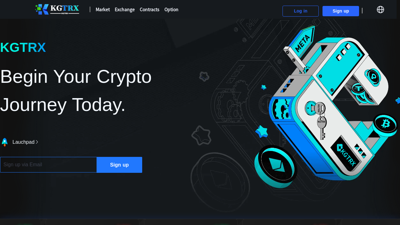 Screenshot of kgtrx.com