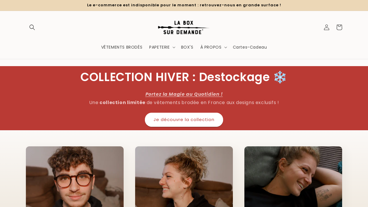 Screenshot of laboxsurdemande.com