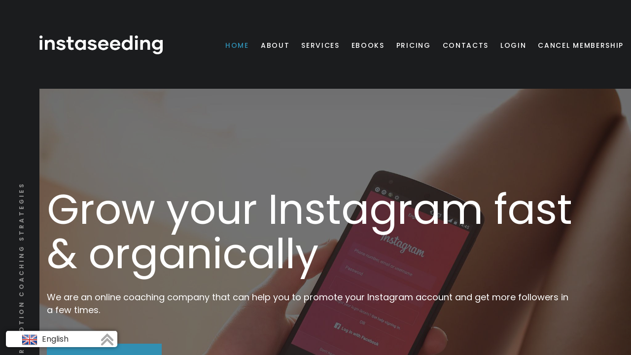 Screenshot of instaseeding.com