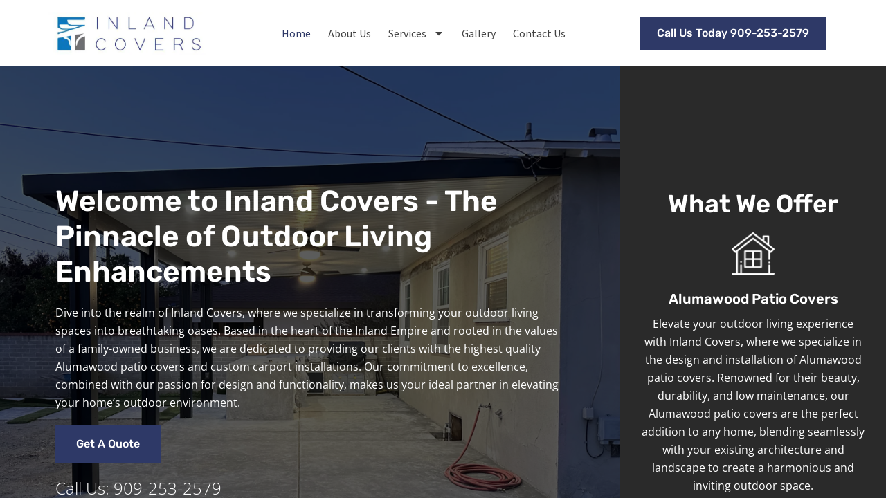 Screenshot of inlandpatios.com