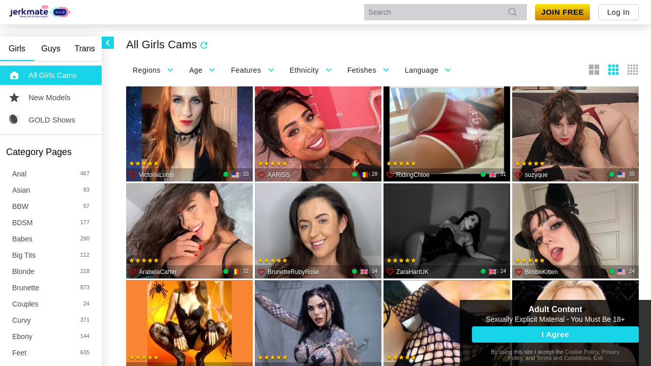 Screenshot of jerkmatelive.net