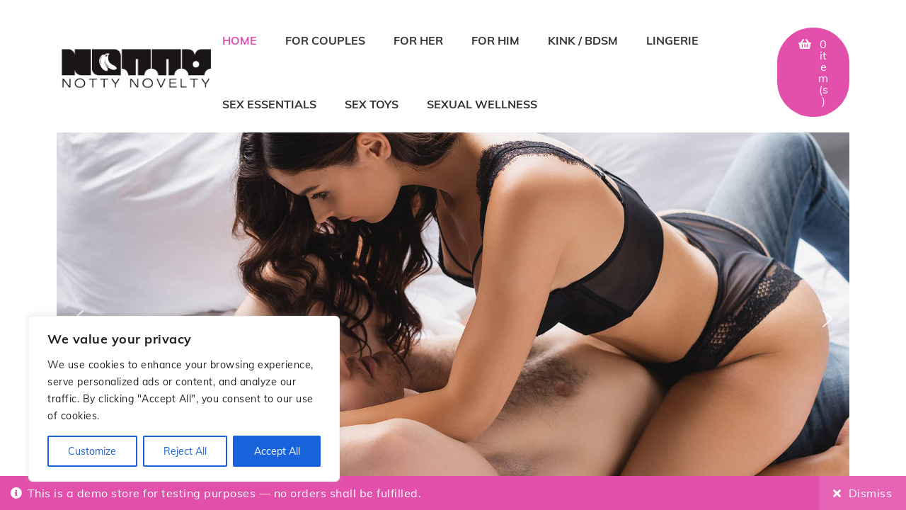 Screenshot of nottynovelty.com