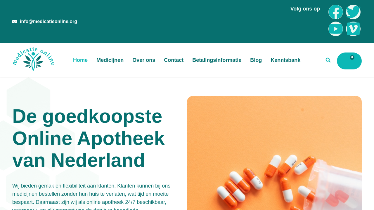 Screenshot of medicatieonline.org