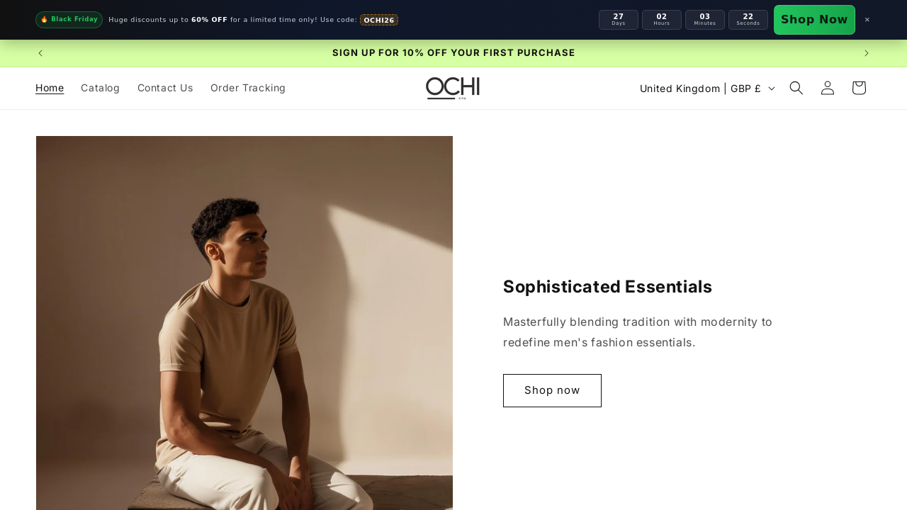 Screenshot of ochifits.com