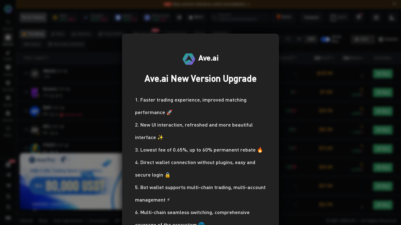Screenshot of m.ave.ai