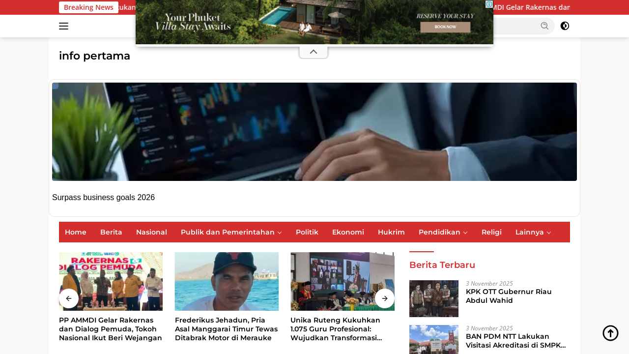 Screenshot of infopertama.com