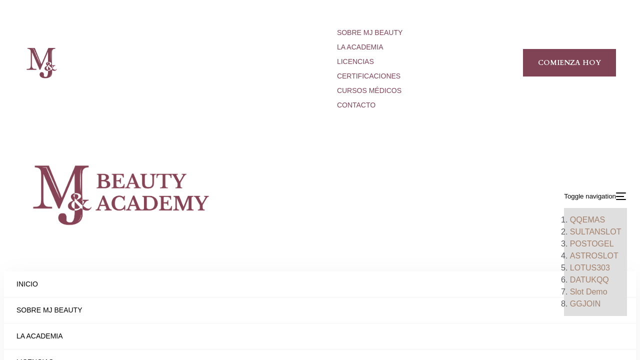Screenshot of mjbeautyacademy.com