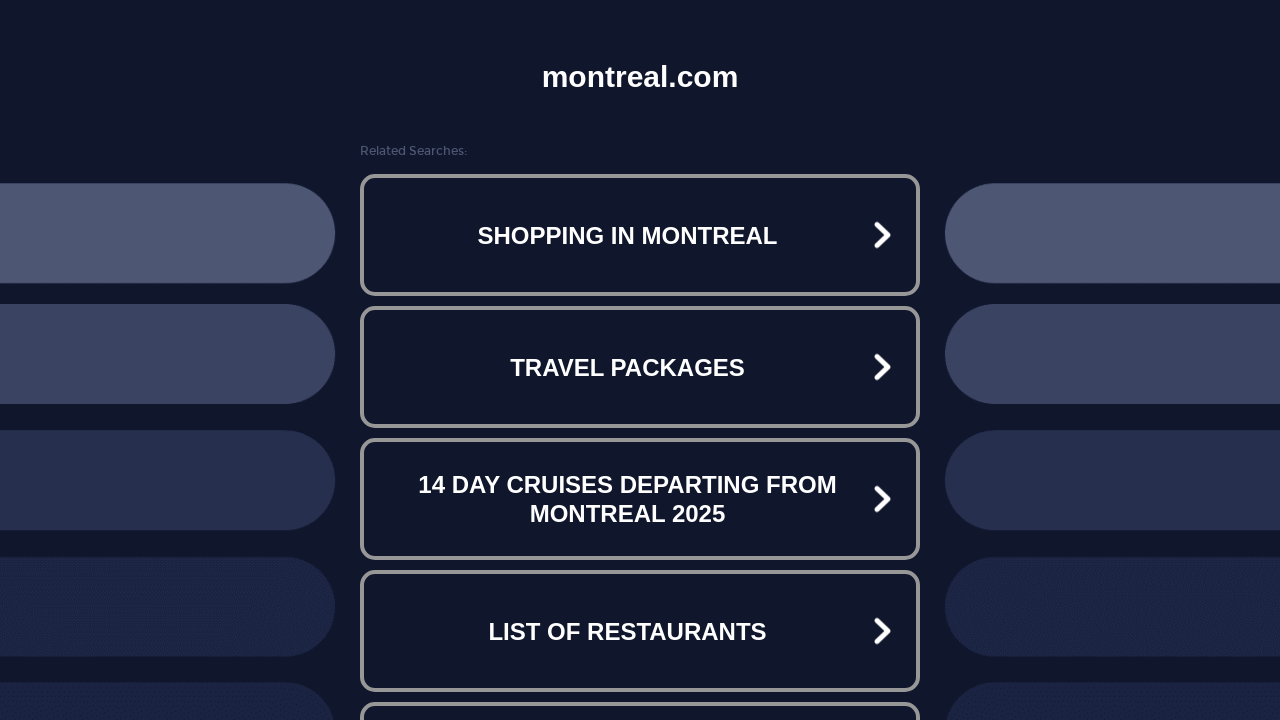 Screenshot of nova.montreal.com