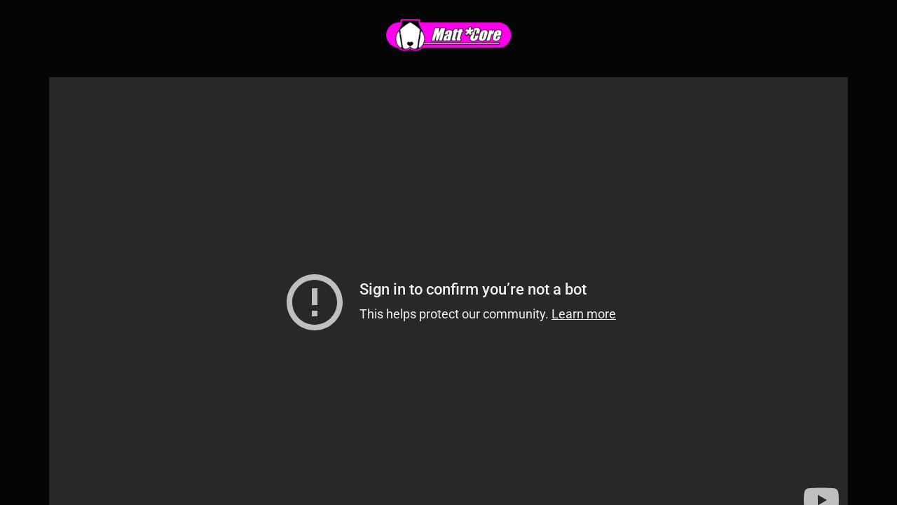 Screenshot of mattcore.com