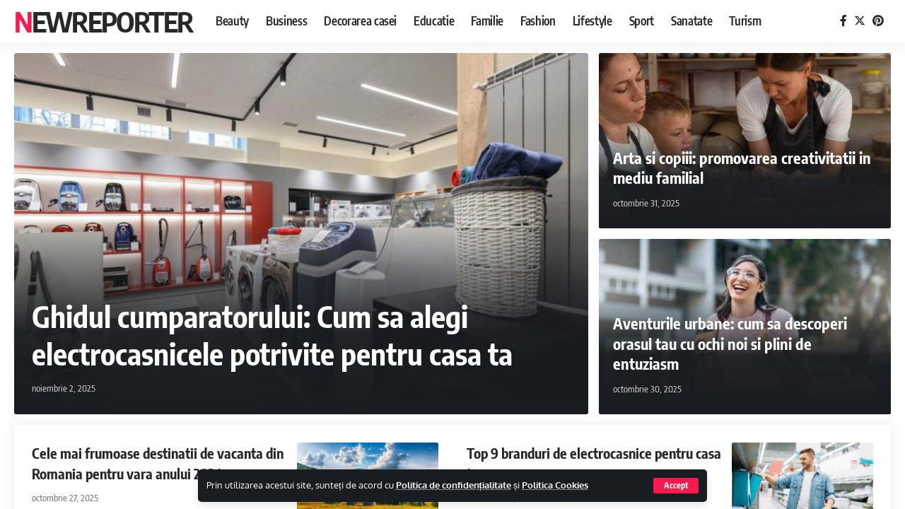 Screenshot of newreporter.ro