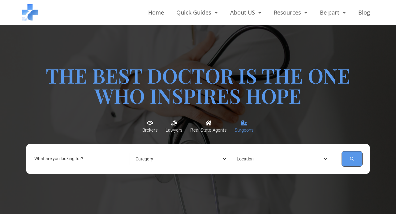Screenshot of onlycertifiedsurgeons.com