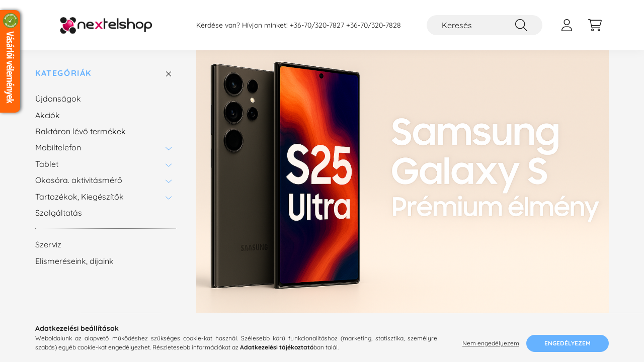 Screenshot of nextelshop.hu
