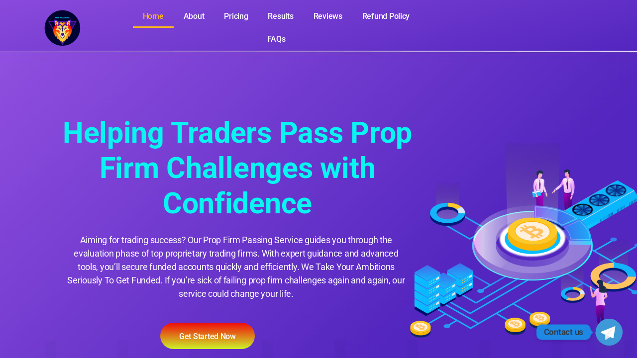 Screenshot of propmillionaire.com