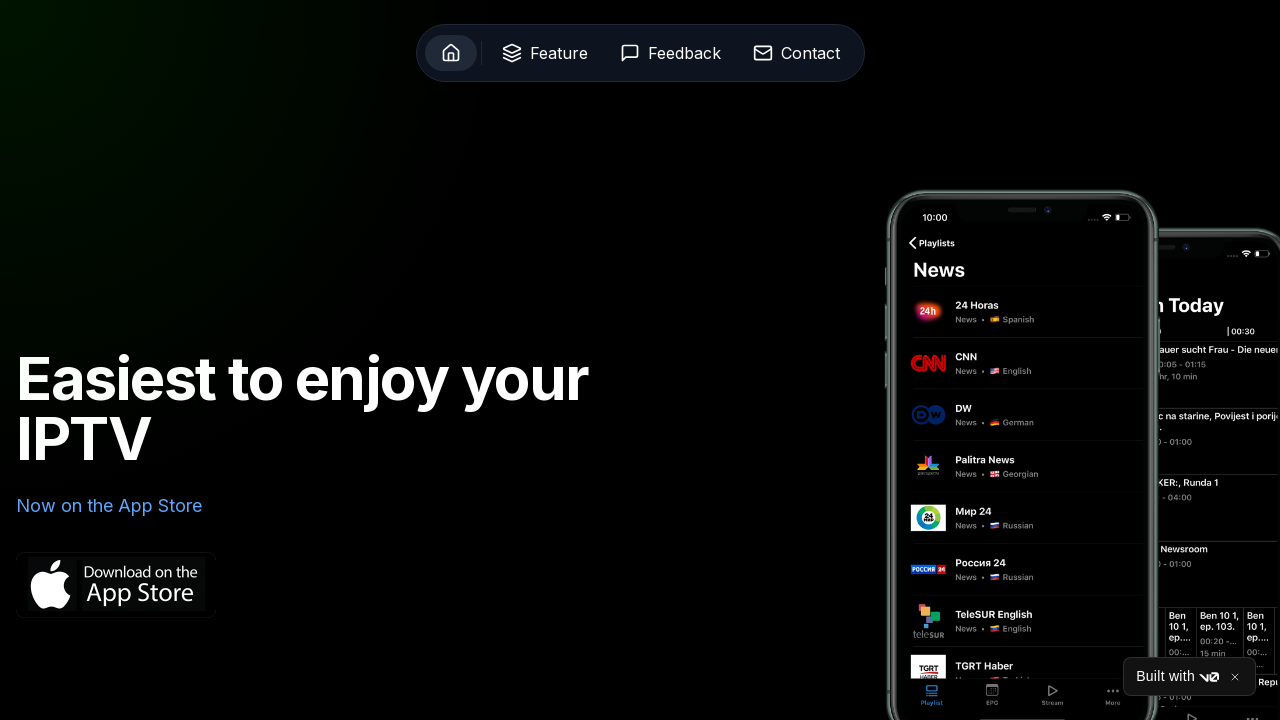 Screenshot of perfectiptv.app
