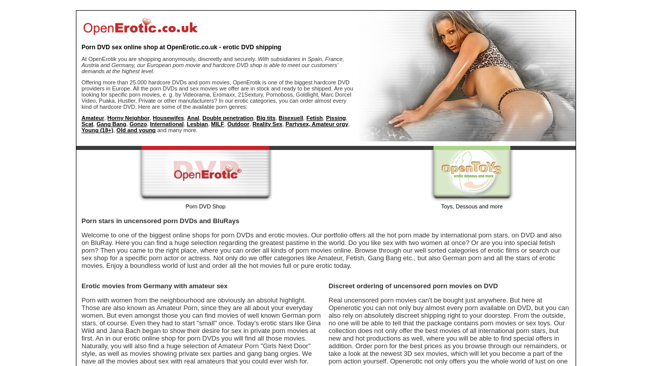Screenshot of openerotic.co.uk