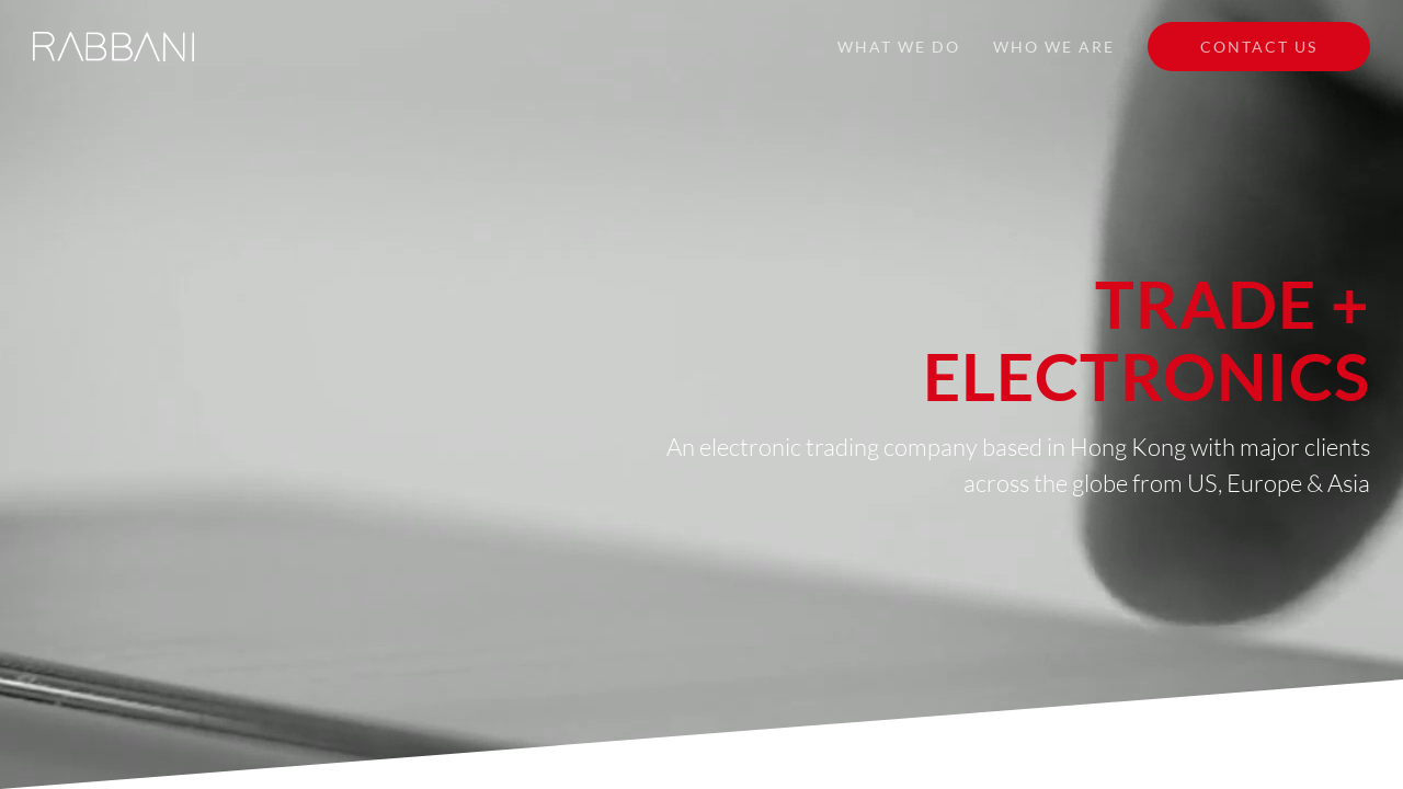 Screenshot of rabbani.com.hk