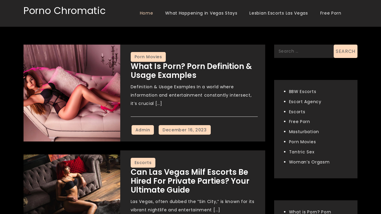 Screenshot of pornochromatic.com