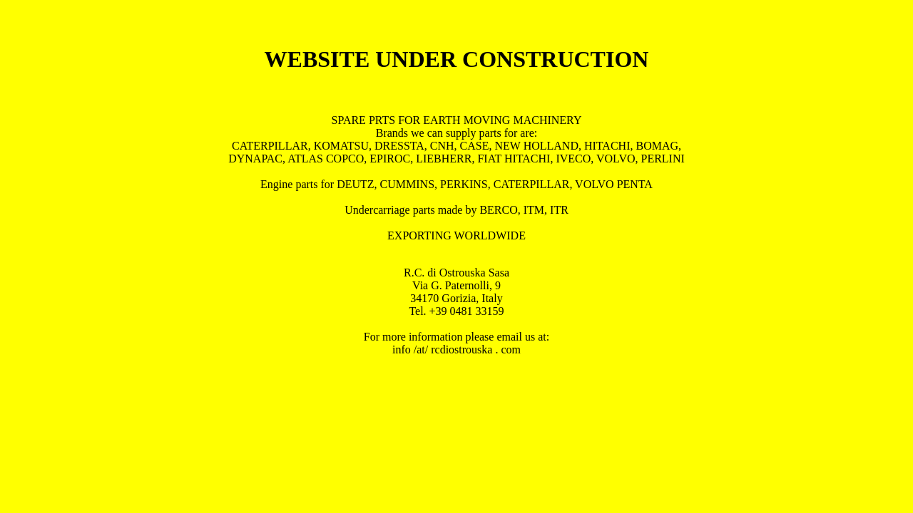 Screenshot of rcdiostrouska.com