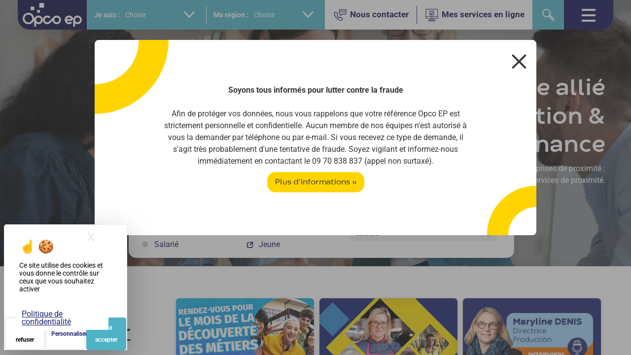 Screenshot of opcoep.fr