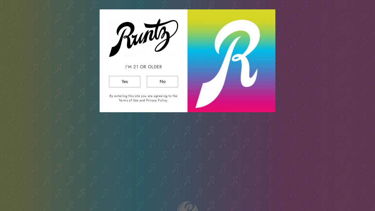 Screenshot of runtzvapes.com