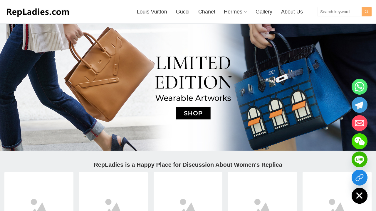 Screenshot of repladies.com