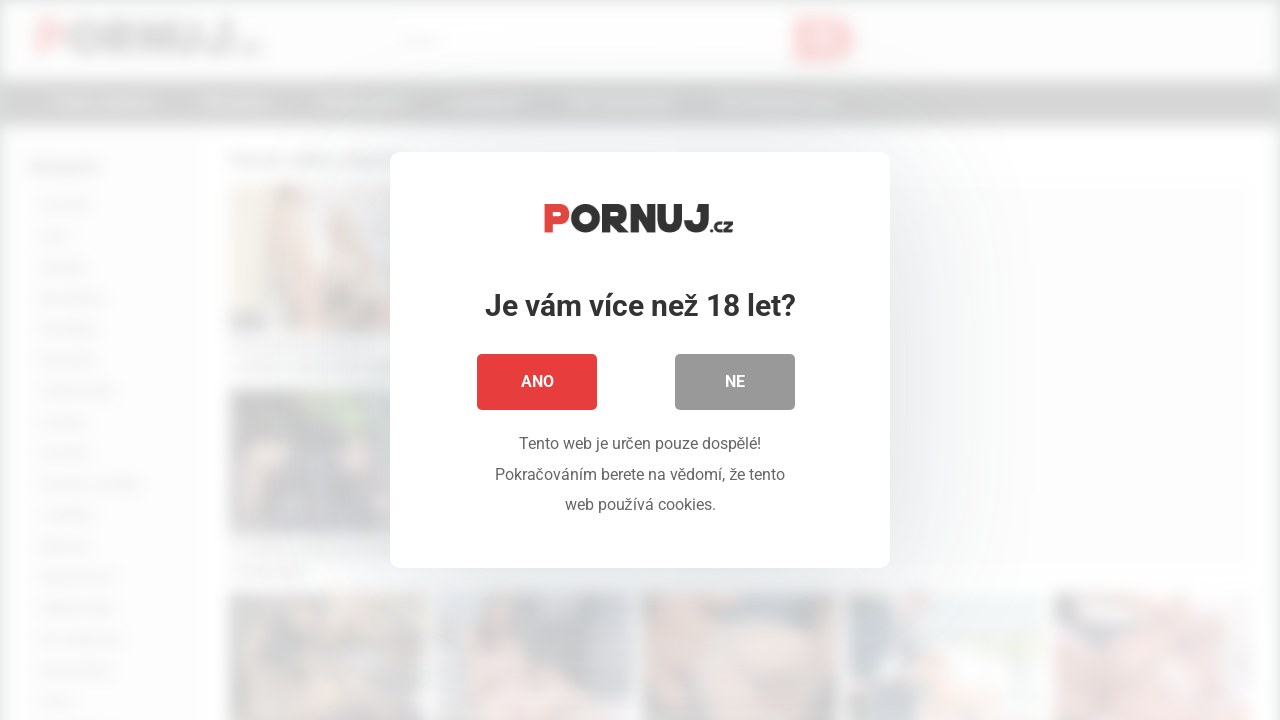 Screenshot of pornuj.cz