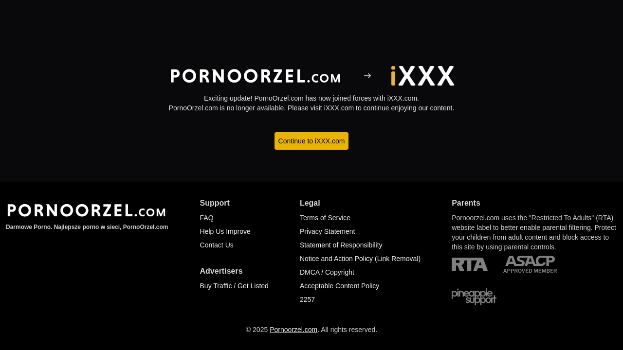 Screenshot of pornoorzel.com