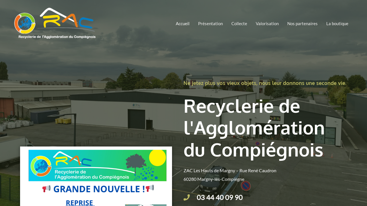 Screenshot of rac60.com