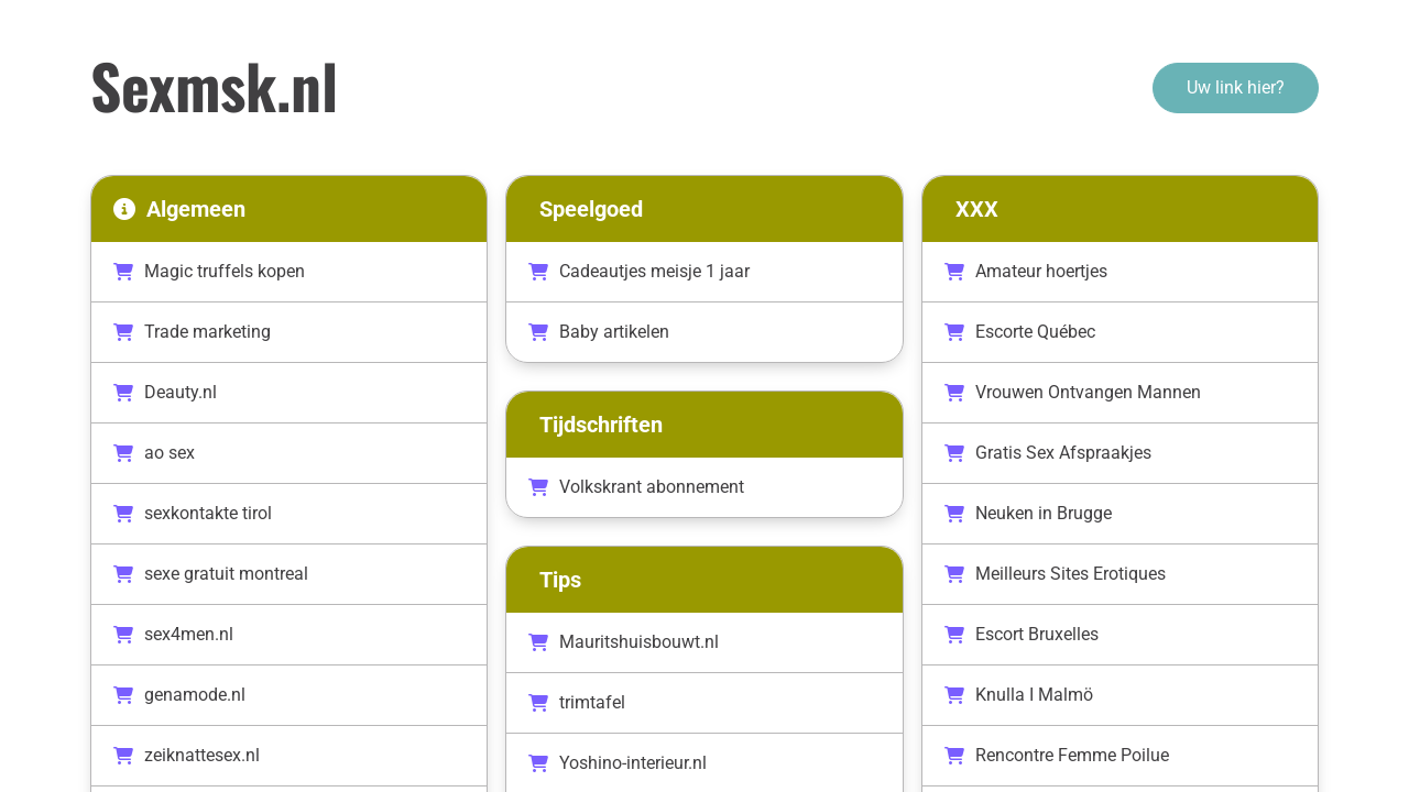 Screenshot of sexmsk.nl