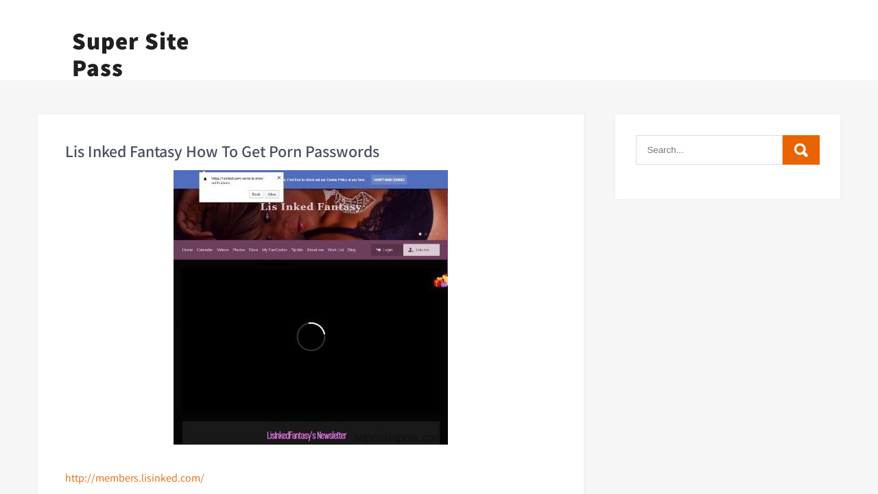 Screenshot of supersitepass.com