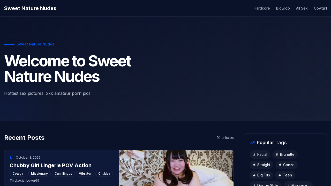 Screenshot of sweetnaturenudes.com