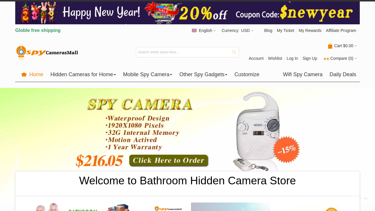 Screenshot of spycamerasmall.com
