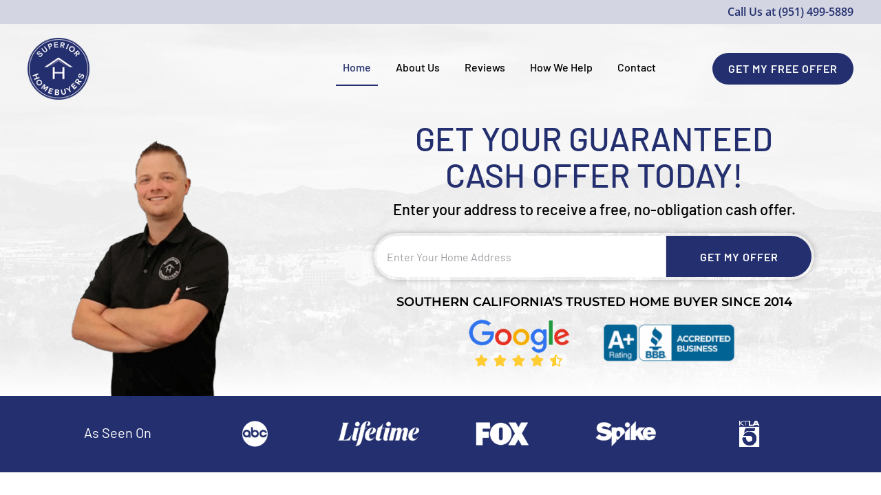 Screenshot of superiorhomebuyers.com