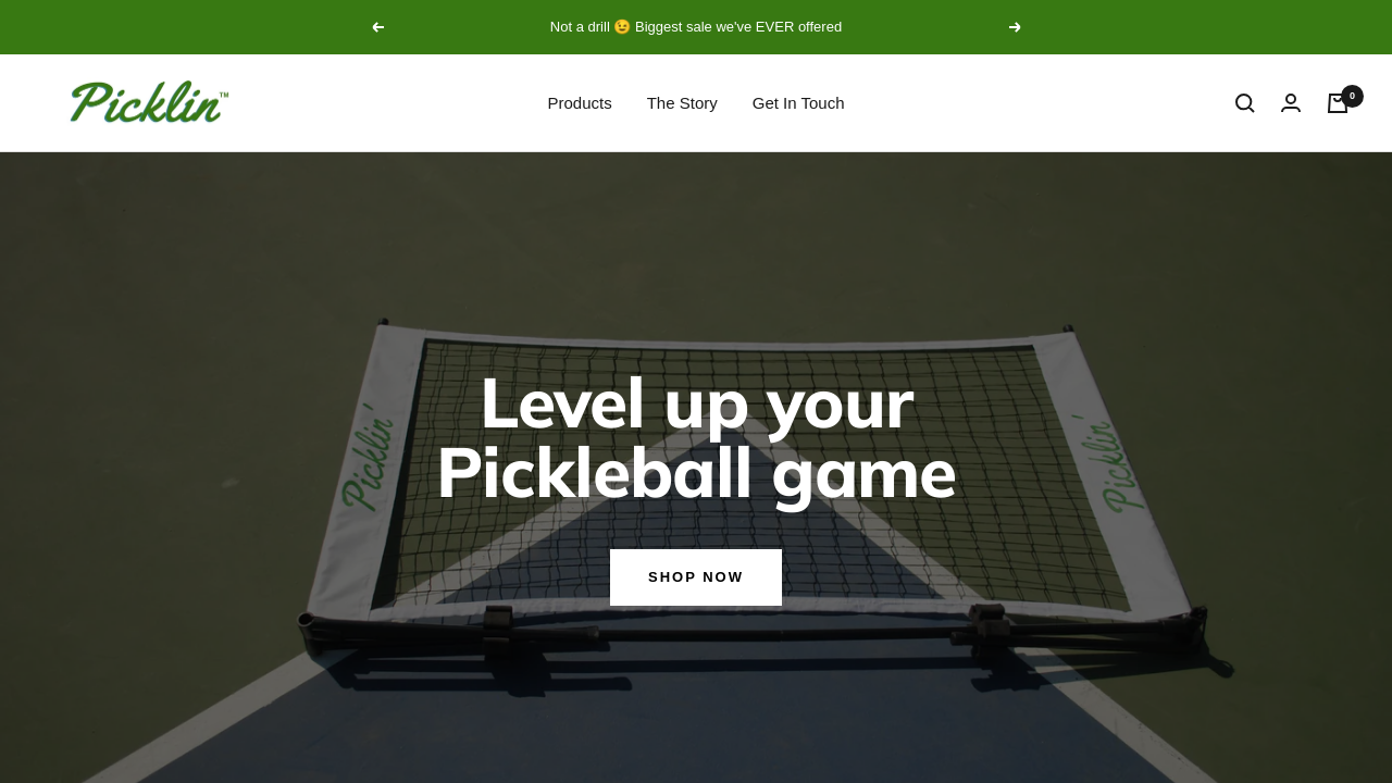 Screenshot of startpicklin.com