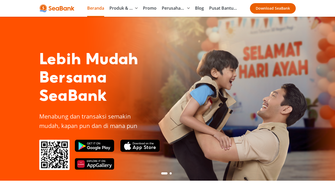 Screenshot of seabank.co.id