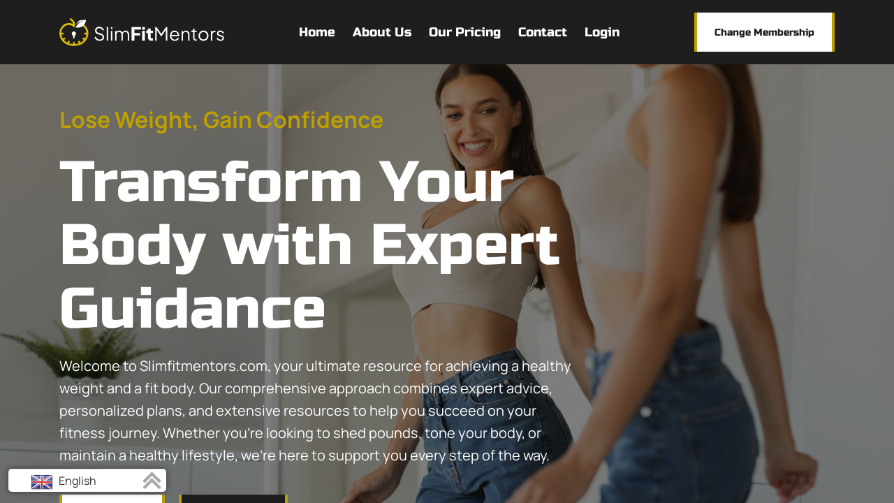 Screenshot of slimfitmentors.com
