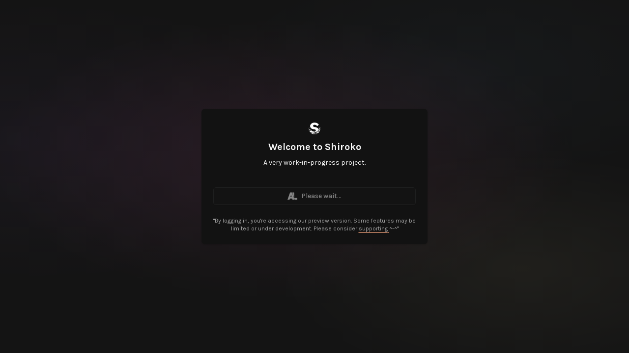 Screenshot of shiroko.co