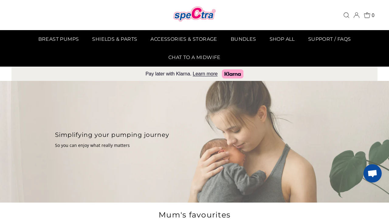 Screenshot of spectrababy.co.uk