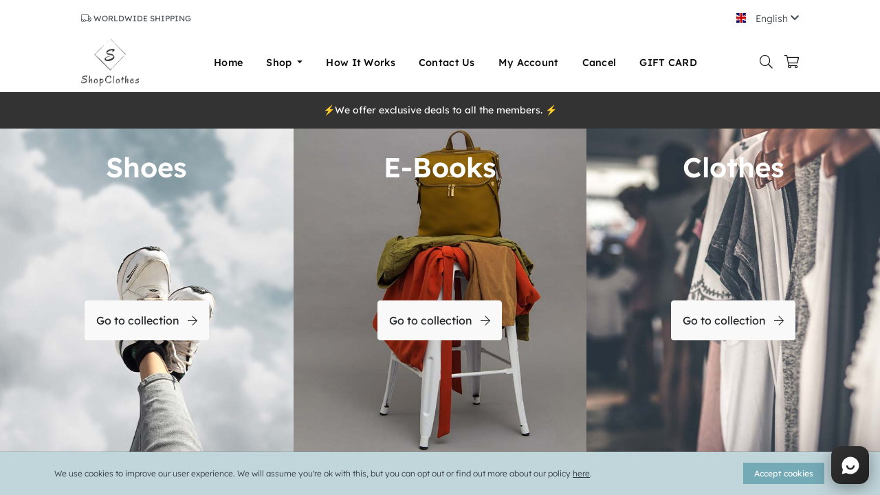 Screenshot of shopclothes.vip