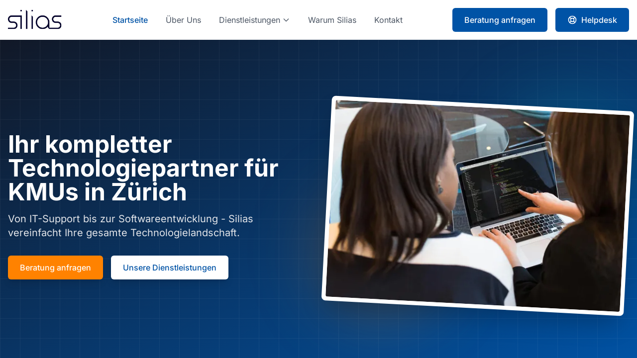Screenshot of silias.ch