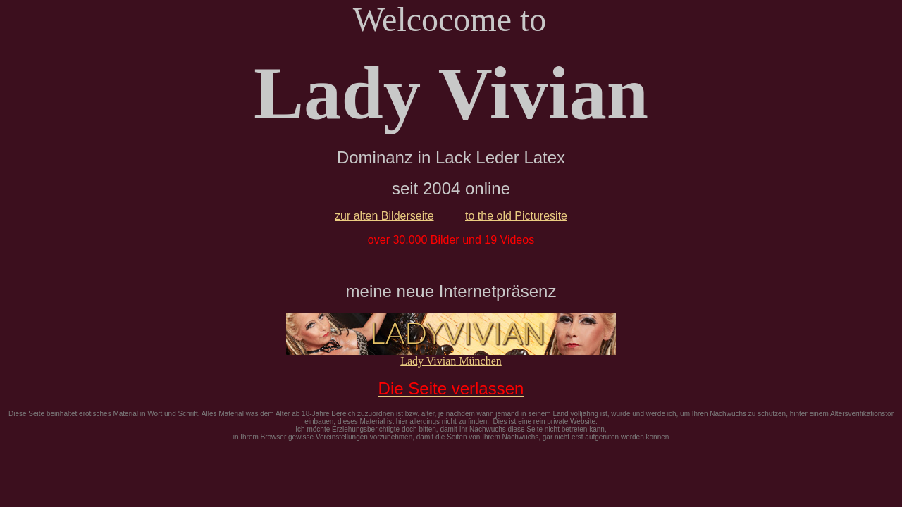 Screenshot of the-lady-vivian.com