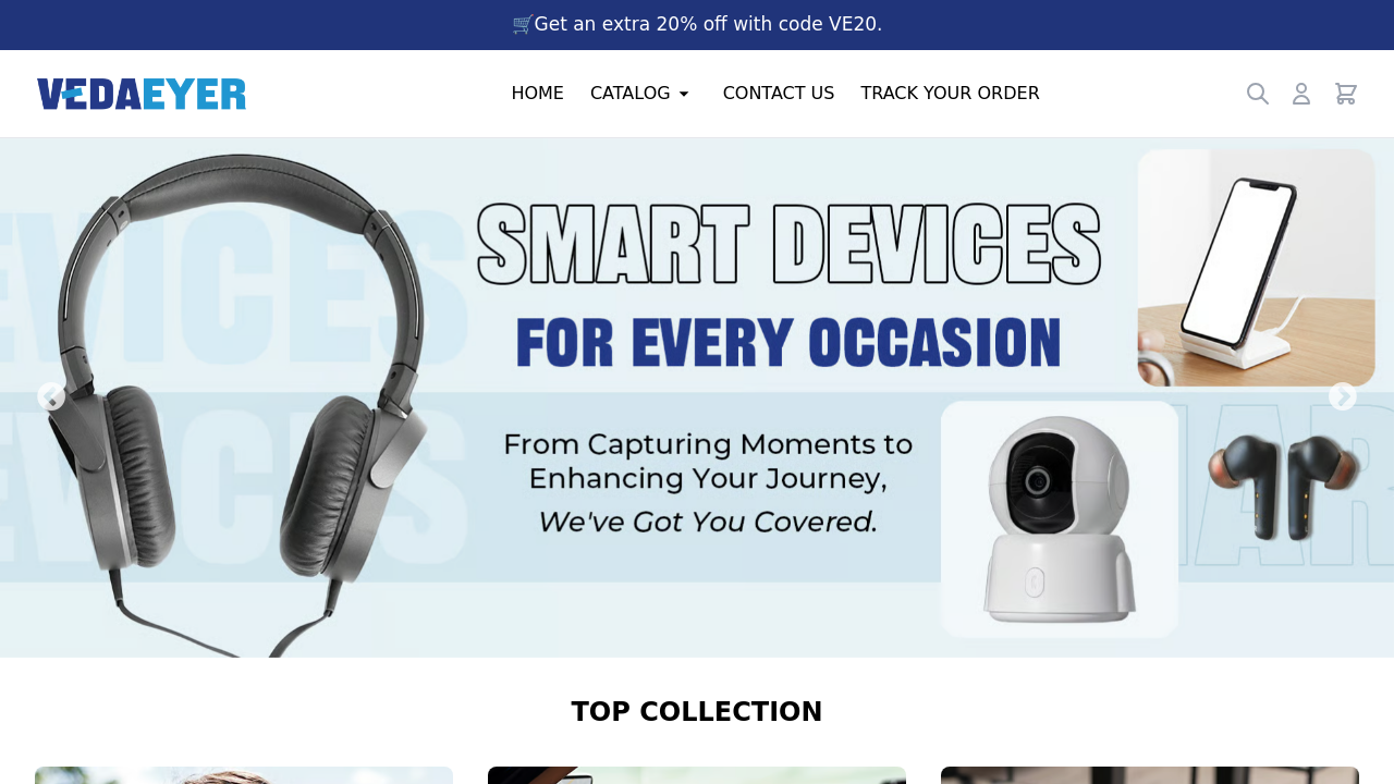 Screenshot of vedaeyer.com