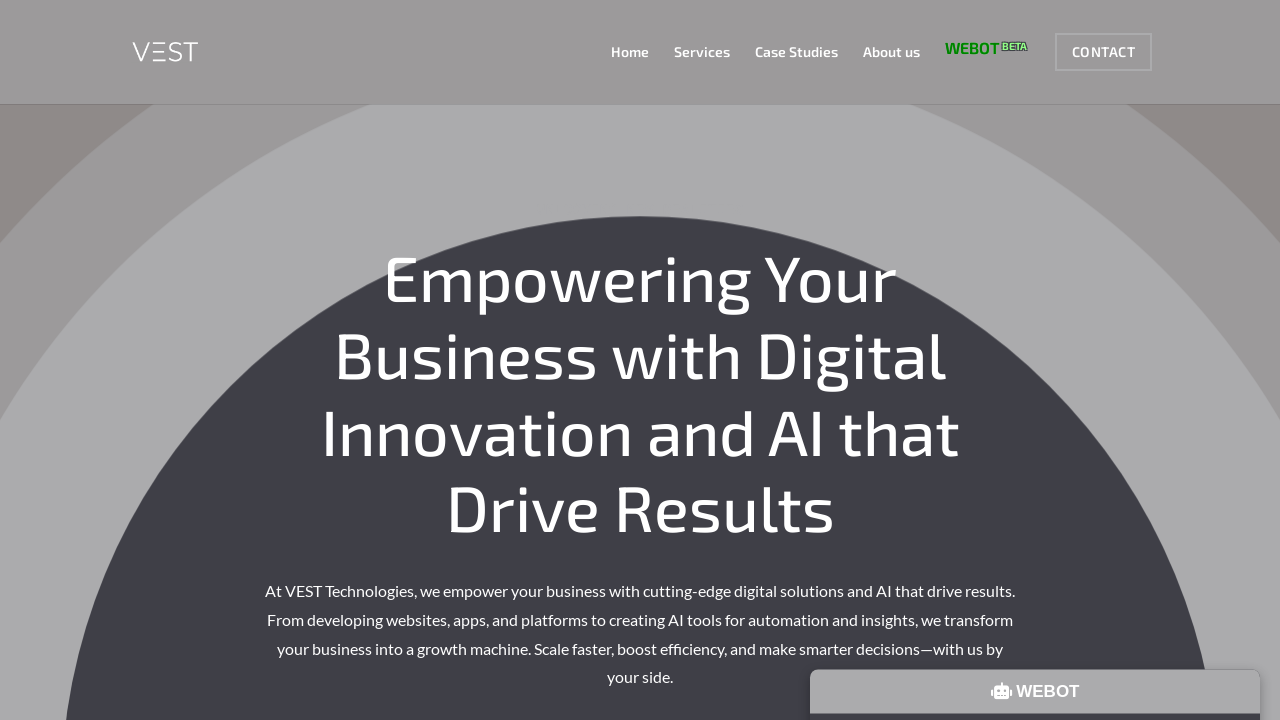 Screenshot of vestechnologies.com