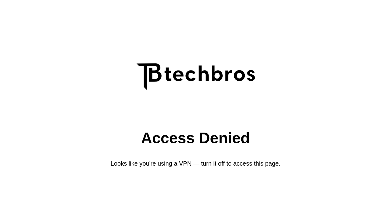 Screenshot of techbros.ae