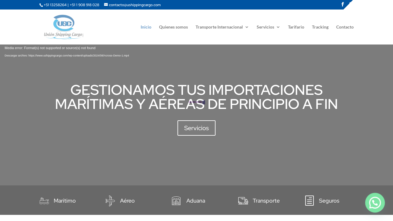 Screenshot of ushippingcargo.com
