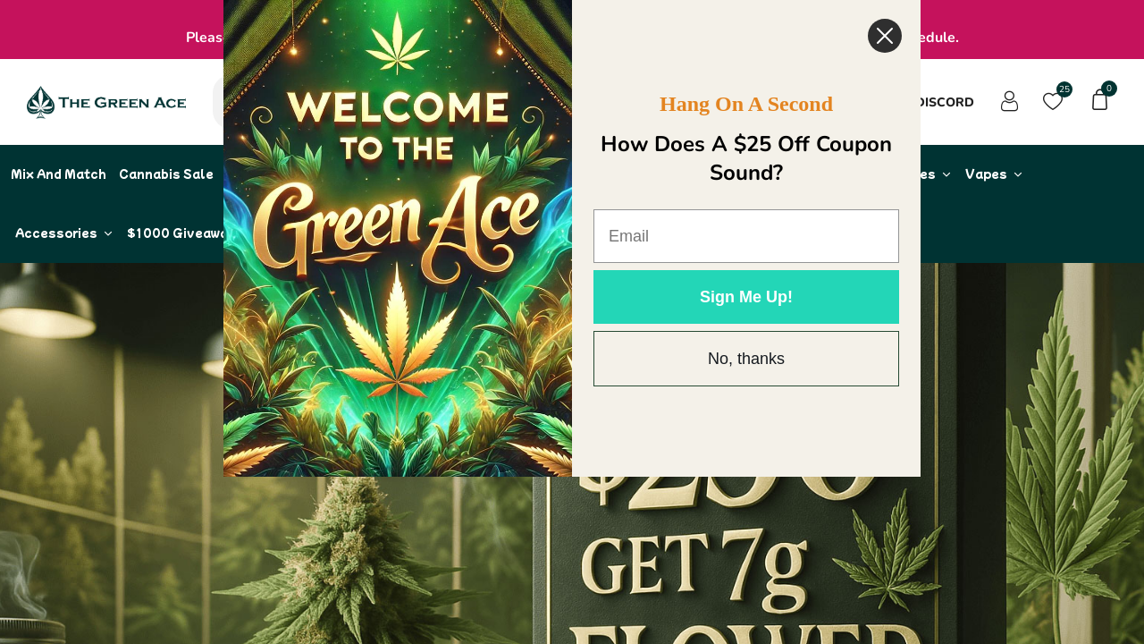 Screenshot of thegreenace.org