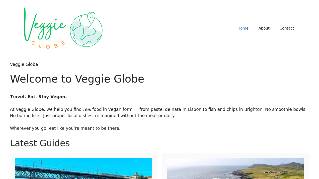 Screenshot of veggieglobe.com